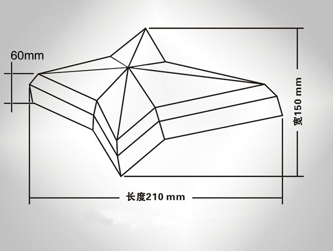 四角星LED點(diǎn)光源內(nèi)控七彩規(guī)格